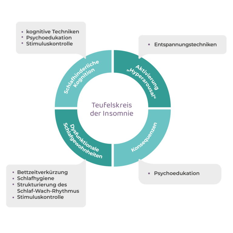insomnie teufelskreis diagramm
