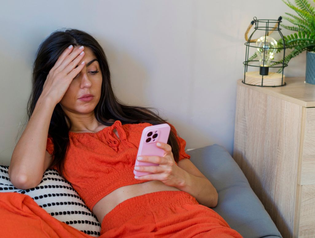 Screen Time vor dem Schlafengehen